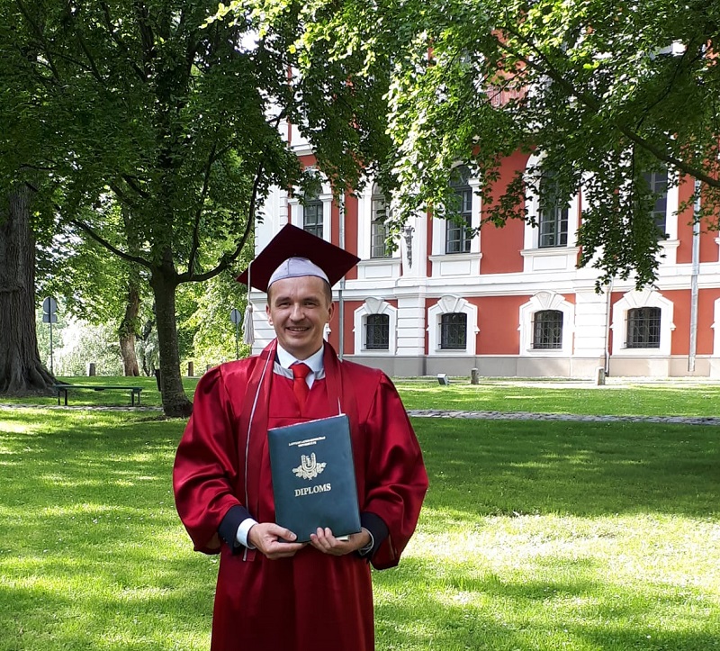 LLKA stipendijas ieguvējs un LLU absolvents Jānis Mistris: "Maksimāli censties izmantot studiju laikā sniegtās iespējas"