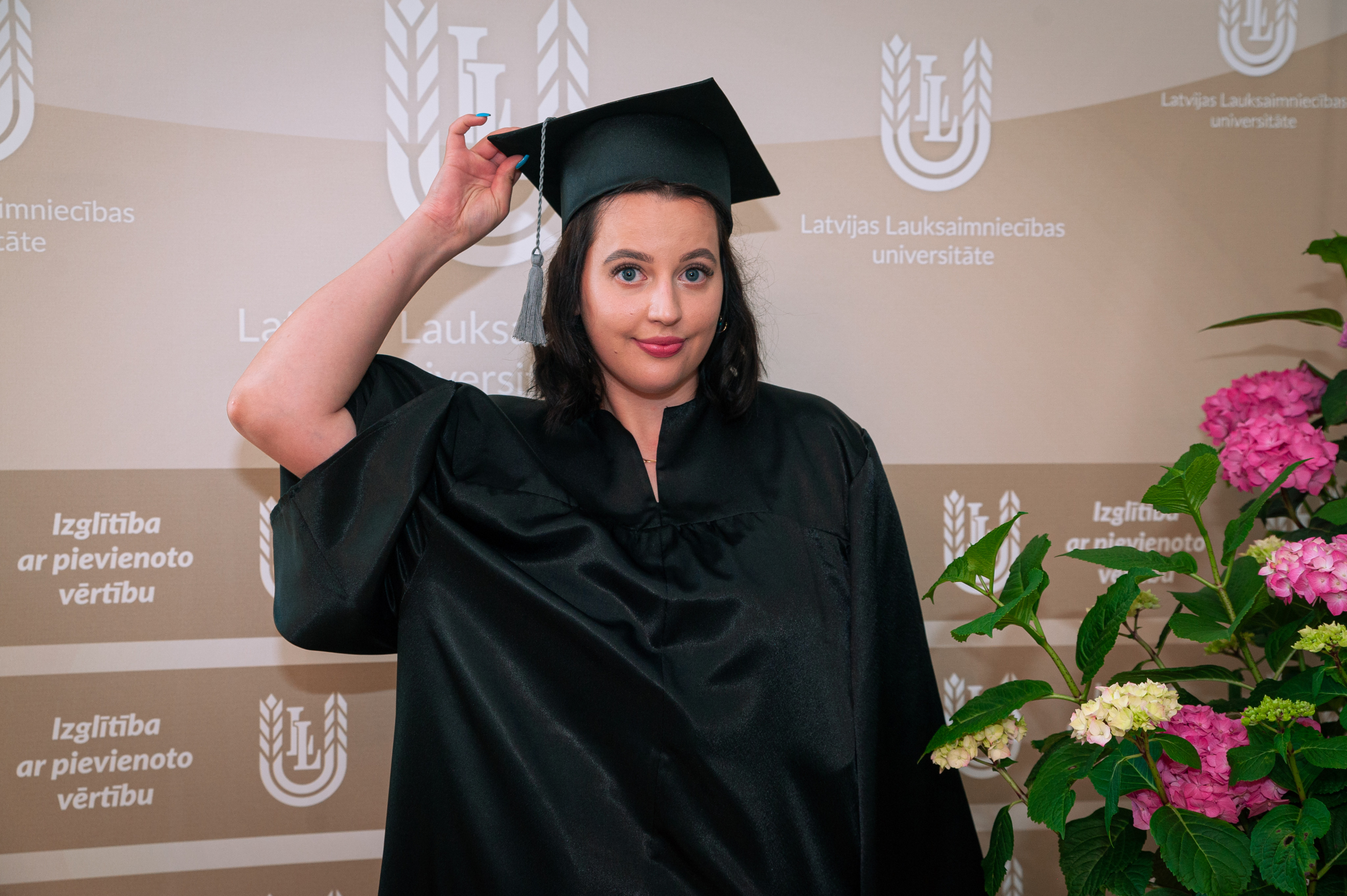 LLU absolvente Monika Oļeha: "Jo vairāk darīsi, jo vairāk paspēsi izdarīt"