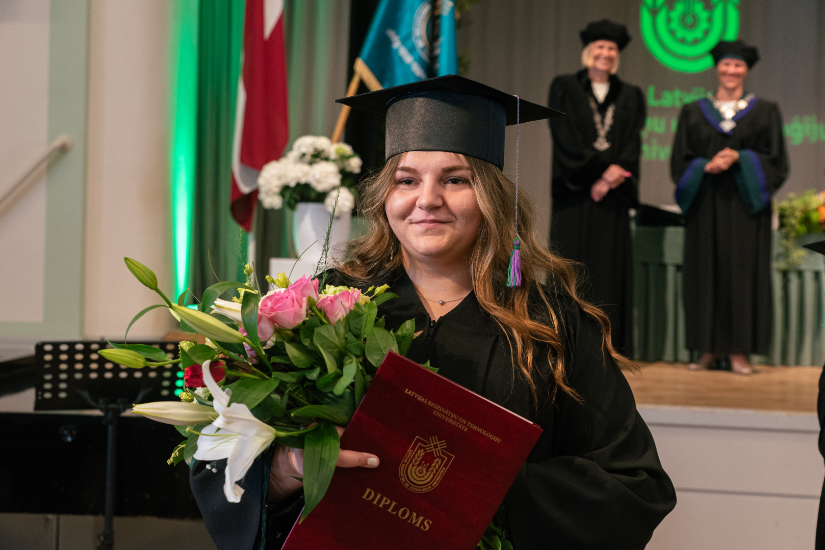 LBTU absolvente Viktorija Todorova studiju laikā saņem darba piedāvājumu vadītājas amatā