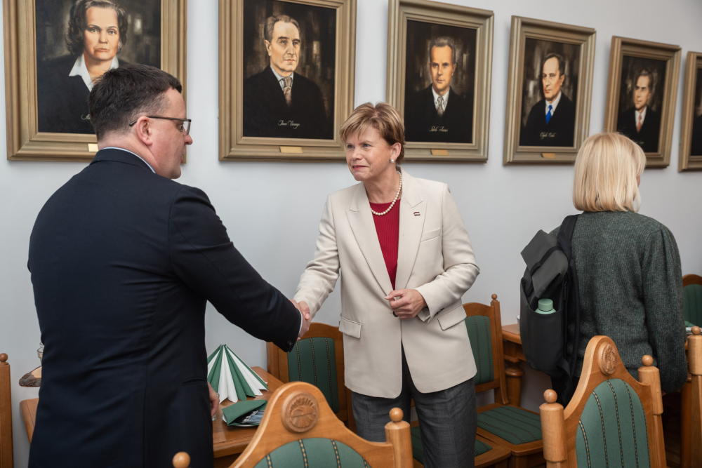Ārlietu ministrijas delegācijas vizīte LBTU | LBTU
