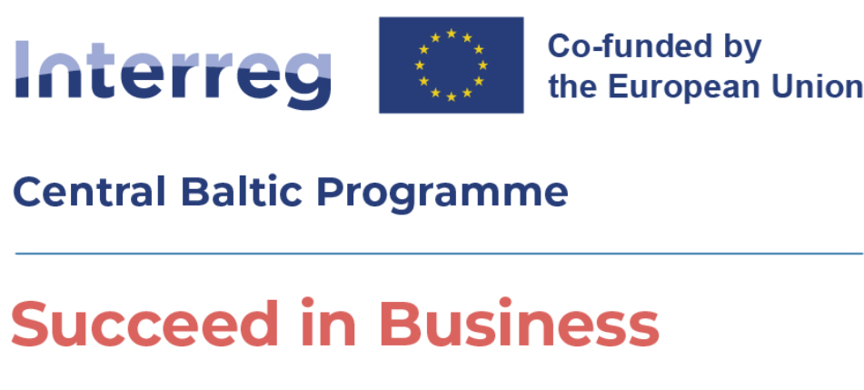 Succeed in Business (Panākumi biznesā - uzņēmējdarbības apmācības jauniešiem (18-25 gadi), kuri nāk no maznodrošinātām un dzīvo Latvijā, Igaunijā un Somijā (INT 24) 