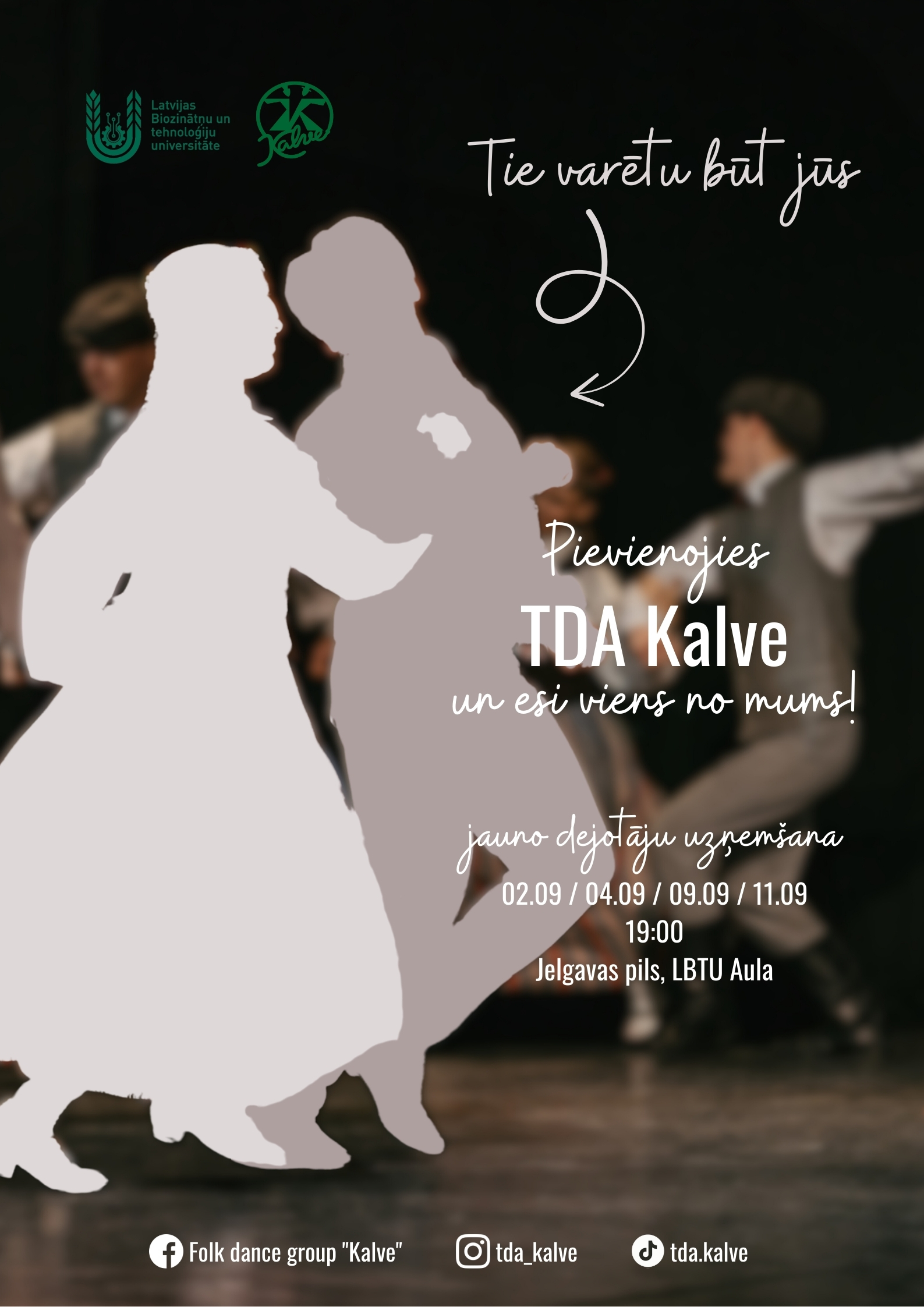 Jauno dalībnieku uzņemšana TDA "Kalve"