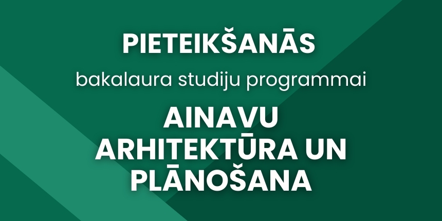 ainavu arhitektūra un plānošana 