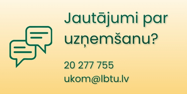 Jautājumi par uzņemšanu?