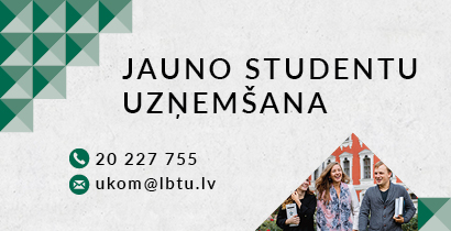 Jauno studentu uzņemšana 2023