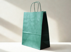 Dāvanu maisiņš, zaļš