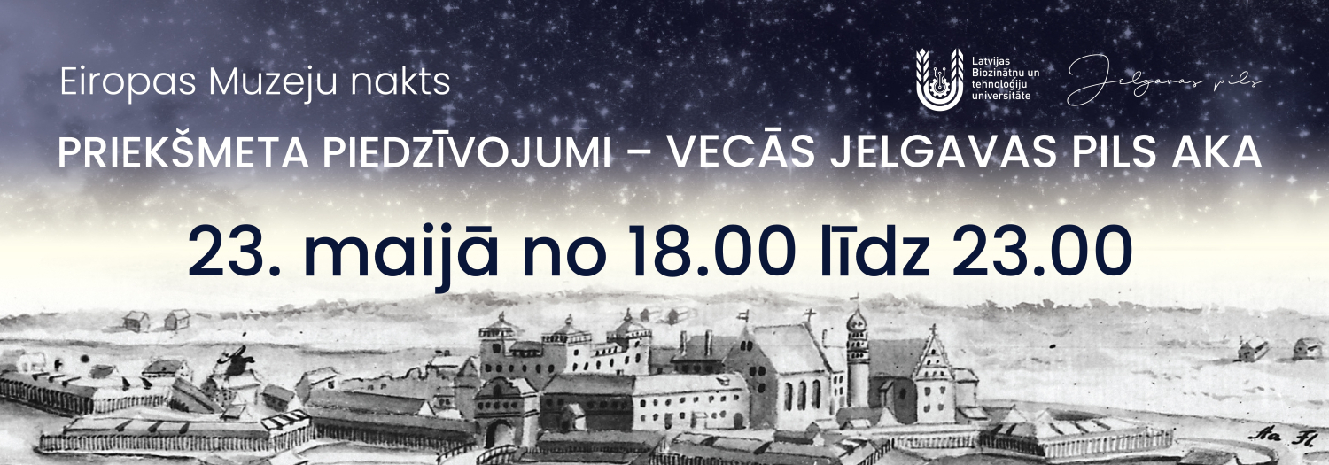 Muzeju nakts Jelgavas pilī