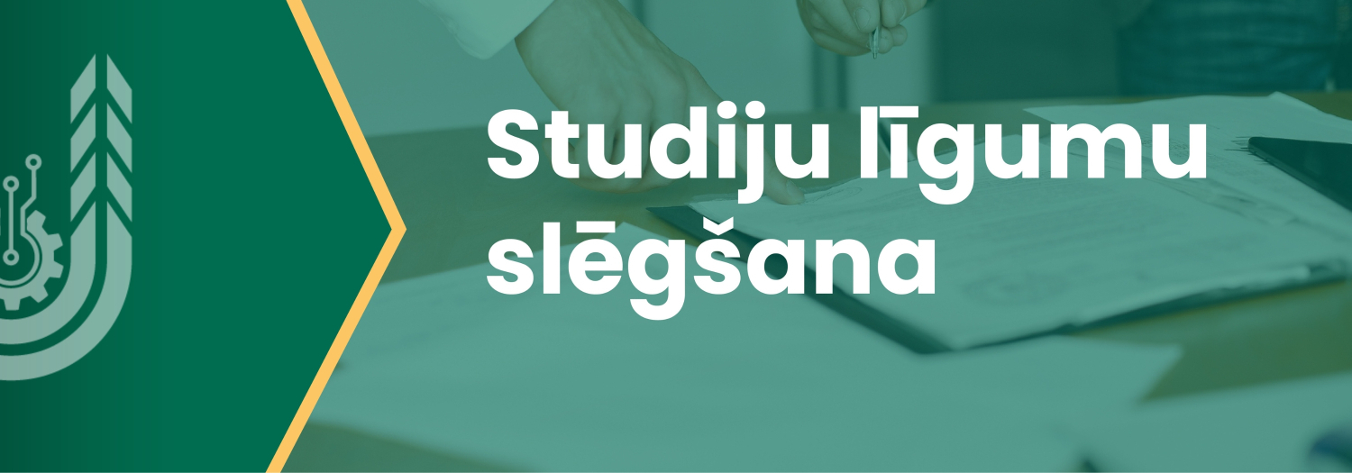 Līgumu slēgšana ar jaunajiem studentiem