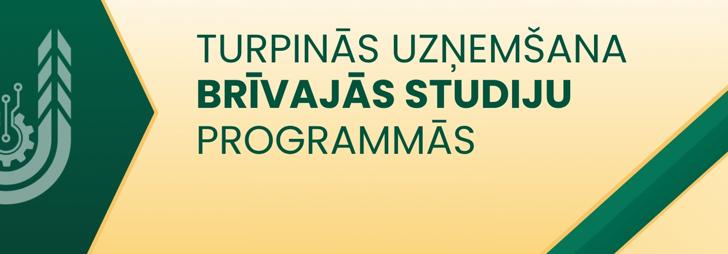 LBTU turpina uzņemšanu brīvajās bakalaura un maģistra studiju vietās