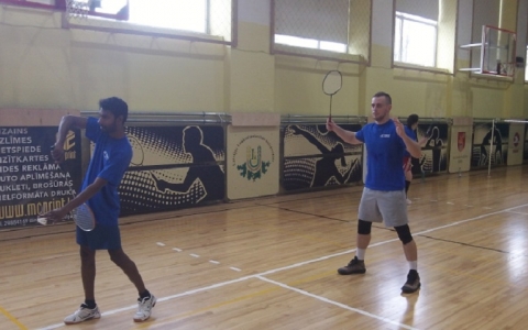 Latvijas XXIX Universiādes sacensības badmintonā 