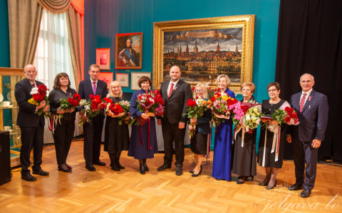 Jelgavas apbalvojumu "Goda zīme" saņēma Unda Ģēģere