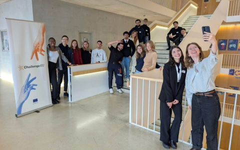 Aizvadītā ChallengeEU studentu vēstnieku tikšanās Oftenburgā