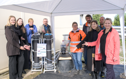 INOFOS projekta ietvaros SIA “Ādažu ūdens” demonstrēta inovatīva fosfora attīrīšanas tehnoloģija reālos apstākļos