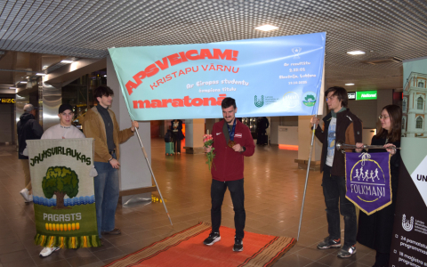 Apsveicam! LBTU students Kristaps Vārna kļūst par Eiropas studentu čempionu maratonā