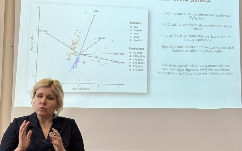 Noslēgusies zinātniski praktiskā konference "Aļģes aprites ekonomikā: no zinātnes līdz uzņēmējdarbībai"