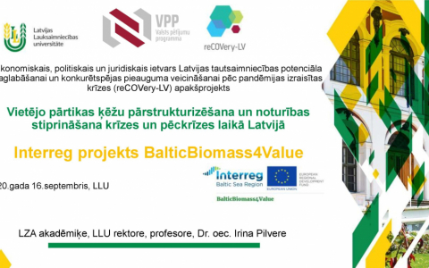 Seminārs "Piena produktu piegāžu ķēžu pārstrukturēšana Covid-19 seku mazināšanai"