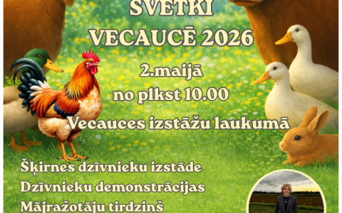 Sējas svētki Vecaucē 2026