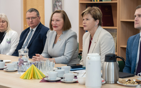 Ārlietu ministrijas delegācijas vizīte LBTU