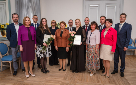 LBTU padomes stipendijas laureātu sveikšana
