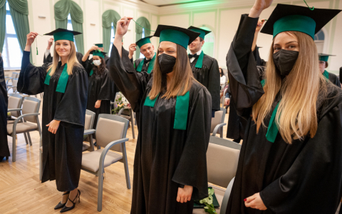 Meža fakultātes absolventu ziemas izlaidums