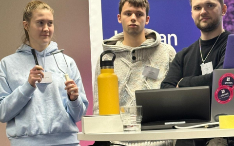 Starptautiska pieredze uzņēmējdarbībā: LBTU studenti un jaunieši apmeklē Tamperi