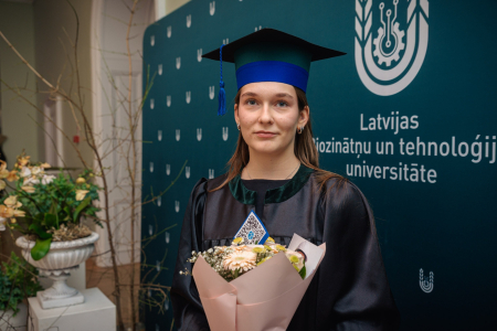 LBTU absolvente Annija Zomerfelde – ar skaidru vīziju un pārliecību par nākotni