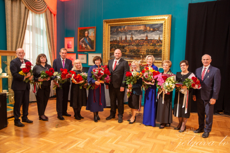 Lepojamies! Jelgavas apbalvojumu "Goda zīme" saņēma Unda Ģēģere