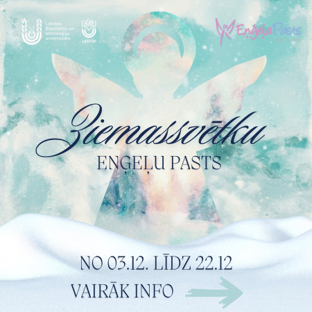 LBTU Studējošo pašpārvalde aicina piedalīties akcijā "Eņģeļa pasts, Ziemassvētku vecīša darbnīca"