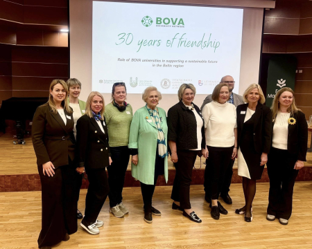 LBTU piedalās BOVA University Network 30 gadu jubilejas pasākumā Tartu