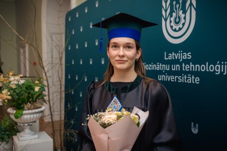 LBTU absolvente Annija Zomerfelde – ar skaidru vīziju un pārliecību par nākotni