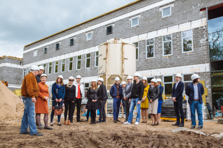 Būvniecības studentu mācību ekskursija