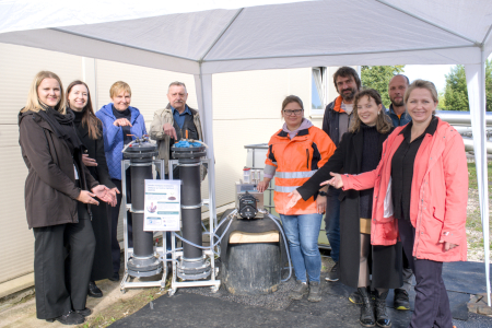 INOFOS projekta ietvaros SIA “Ādažu ūdens” demonstrēta inovatīva fosfora attīrīšanas tehnoloģija reālos apstākļos