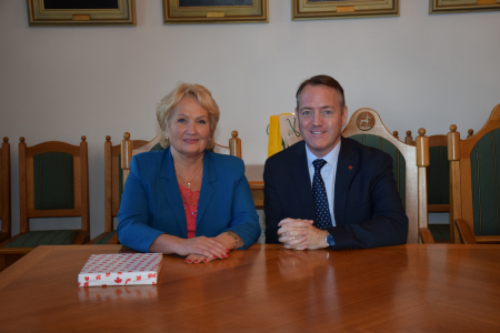 Kanādas vēstnieks Latvijā un NATO pārstāvji apmeklē LLU