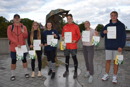 Stafetē “… pa Jelgavu kāds students klīst"