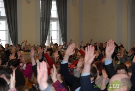 Universitātē ievēlēts jauns Senāts un Konventa prezidijs
