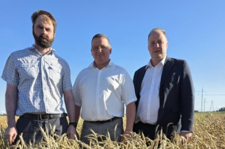 Zemkopības ministrijas valsts sekretārs apmeklē LBTU mācību pētījumu saimniecību "Pēterlauki"