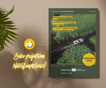 No aizaugušiem ezeriem līdz aprites risinājumiem: publicēta pirmā NutriLoopWorks ziņu lapa