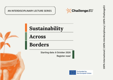 Alianses "ChallengeEU" ietvaros īstenos starptautisku lekciju ciklu "Ilgtspēja pāri robežām"