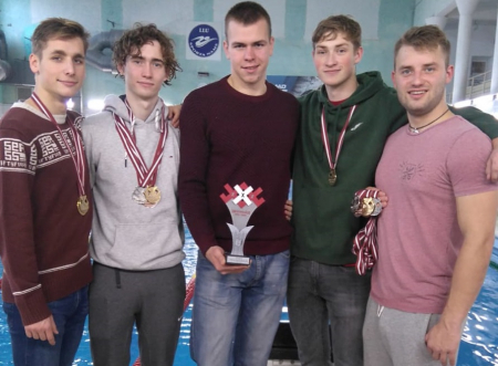 LLU peldētājiem teicami rezultāti 30. Latvijas Universiādē