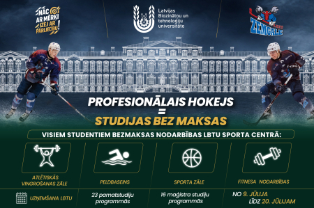 Nāc ar mērķi – izej ar pārliecību: profesionālais hokejs = studijas bez maksas