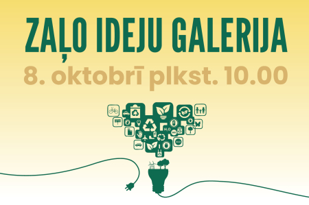 Ir "zaļa" ideja? Piedalies biznesa ideju konkursā!