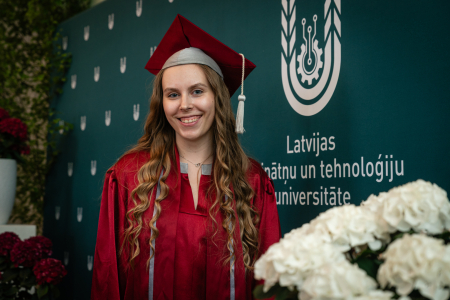 LBTU absolvente Diāna Ķervesa: Ikvienu grūtību uztveru kā jaunu izaicinājumu 