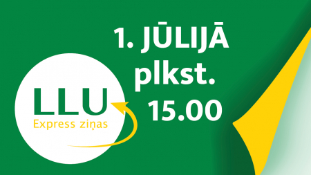 Kas jāzina par uzņemšanu studijās? Atbildes meklē LLU express ziņu tiešraides laikā