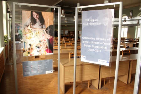 LLU FB apskatāma fotoizstāde “Celebrating 10 years of Latvia - Lithuania Cross Border Cooperation 2007-2017"