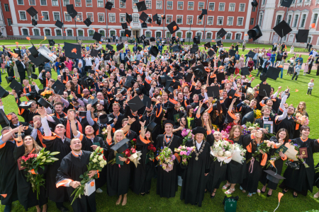 First Summer Graduation Ceremony Held – Graduates of the Faculty of Engineering and Information Technologies Celebrated