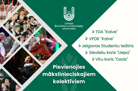 Septembrī norisināsies jauno dalībnieku uzņemšana studentu radošajos kolektīvos