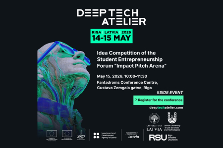 Studentu komandas prezentēs inovācijas uzņēmējspējas forumā "Impact Pitch Arena 2026"