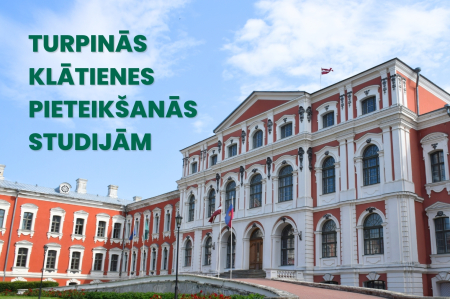 "Veterinārmedicīna" un "Projektu vadība" – populārākās LBTU studiju programmas pēc pirmās klātienes uzņemšanas dienas 