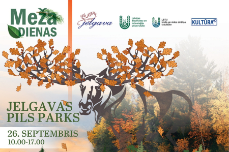 "Mežs ienāk Jelgavā 2026" aicina sajust mežu pilsētas sirdī – Jelgavas pils parkā