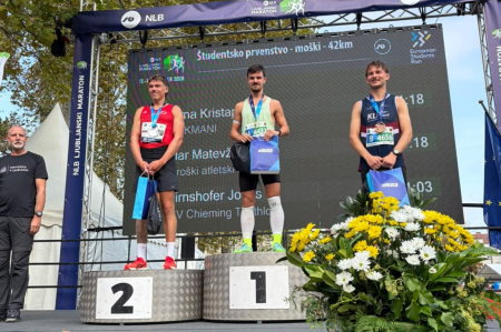 Sveicam! LBTU students Kristaps Vārna kļūst par divkārtējo Eiropas studentu čempionu maratonā
